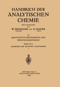 Handbuch der analytischen Chemie   Handbook of Analytical Chemistry
