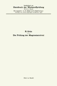 Handbuch der Werkstoffprüfung