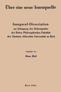 Über eine neue Ionenquelle