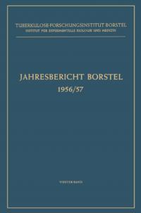 Jahresbericht des Tuberkulose-Forschungsinstituts Borstel