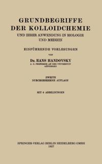 Grundbegriffe der Kolloidchemie