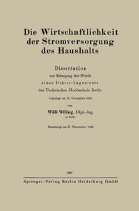 Die Wirtschaftlichkeit der Stromversorgung des Haushalts