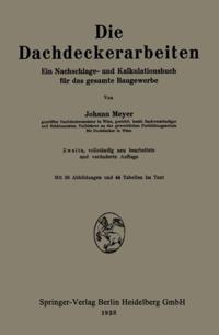 Die Dachdeckerarbeiten