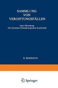 Sammlung von Vergiftungsfällen