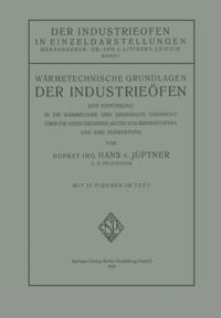 Wärmetechnische Grundlagen der Industrieöfen