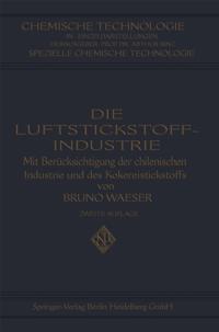 Chemische Technologie in Einzeldarstellungen