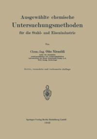 Ausgewählte chemische Untersuchungsmethoden für die Stahl- und Eisenindustrie