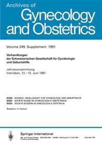 Verhandlungen der Schweizerischen Gesellschaft für Gynäkologie und Geburtshilfe