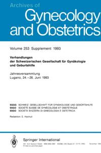 Verhandlungen der Schweizerischen Gesellschaft für Gynäkologie und Geburtshilfe