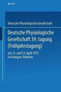 Deutsche Physiologische Gesellschaft 39. Tagung (Frühjahrstagung)