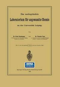 Das neubegründete Laboratorium für angewandte Chemie an der Universität Leipzig