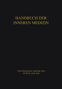 Handbuch der inneren Medizin