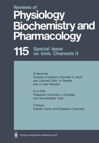 Reviews of Physiology, Biochemistry and Pharmacology