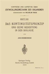 Das Kontinuitätsprinzip und seine Bedeutung in der Biologie
