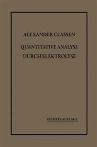 Quantitative Analyse durch Elektrolyse