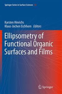 Ellipsometry of Functional Organic Surfaces and Films