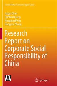 Research Report on Corporate Social Responsibility of China