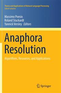 Anaphora Resolution