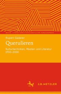 Media. Literaturwissenschaftliche Forschungen