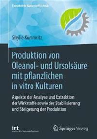 Produktion von Oleanol- und Ursolsäure mit pflanzlichen in vitro Kulturen