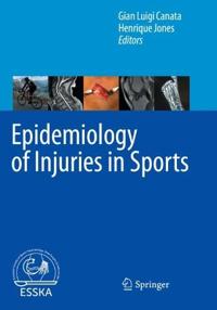 Kirjan kansi "Epidemiology of Injuries in Sports"