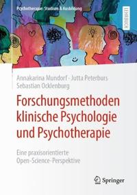 Forschungsmethoden klinische Psychologie und Psychotherapie
