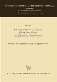 Getriebe mit stationärem Geschwindigkeitsverlauf