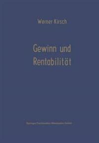 Gewinn und Rentabilität