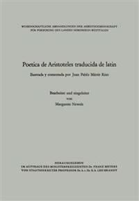 Poetica de Aristoteles traducida de latin