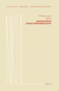 Konzeption Empirische Literaturwissenschaft