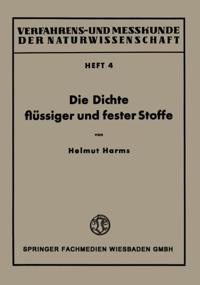 Verfahrens- und Messkunde der Naturwissenschaft