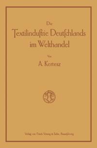 Die Textilindustrie Deutschlands im Welthandel