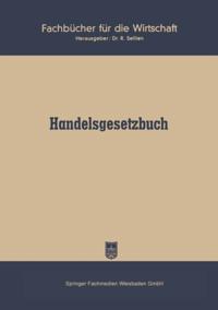 Handelsgesetzbuch vom 10. Mai 1897 ohne Seerecht)