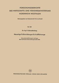 Neuartige Prüfeinrichtungen für Kraftfahrzeuge