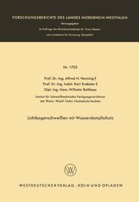 Forschungsberichte des Landes Nordrhein-Westfalen