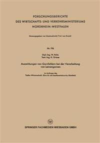 Auswirkungen von Garnfehlern bei der Verarbeitung von Leinengarnen