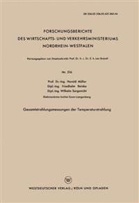 Gesamtstrahlungsmessungen der Temperaturstrahlung