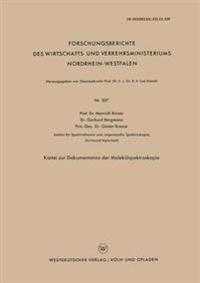 Kartei zur Dokumentation der Molekülspektroskopie
