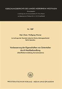 Verbesserung der Eigenschaften von Sinterteilen durch Nachbehandlung