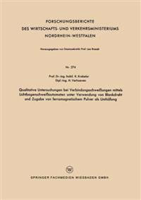 Qualitative Untersuchungen bei Verbindungsschweißungen mittels Lichtbogenschweißautomaten unter Verwendung von Blankdraht und Zugabe von ferromagnetischem Pulver als Umhüllung