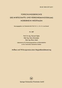 Aufbau und Wirkungsweise einer Magnetbandsteuerung