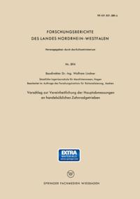 Forschungsberichte des Landes Nordrhein-Westfalen