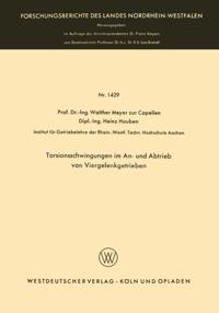 Torsionsschwingungen im An- und Abtrieb von Viergelenkgetrieben
