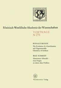 The Evolution of a Coordination and Organometallic Chemistry of Surfaces. Elementarer Schwefel — neue Fragen zu einem alten Problem