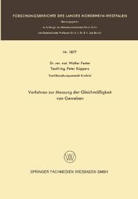 Verfahren zur Messung der Gleichmäßigkeit von Geweben