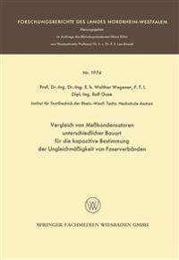 Vergleich von Meßkondensatoren unterschiedlicher Bauart für die kapazitive Bestimmung der Ungleichmäßigkeit von Faserverbänden