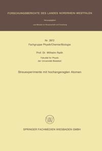 Forschungsberichte des Landes Nordrhein-Westfalen