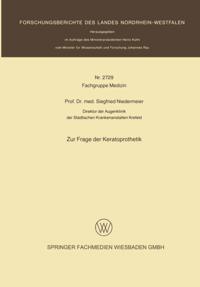 Forschungsberichte des Landes Nordrhein-Westfalen