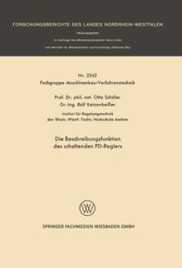 Die Beschreibungsfunktion des schaltenden PD-Reglers
