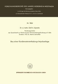Forschungsberichte des Landes Nordrhein-Westfalen